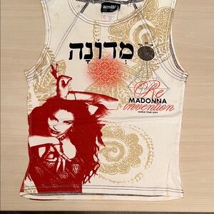 Madonna Vintage Invention Tour Graphic Tank Top